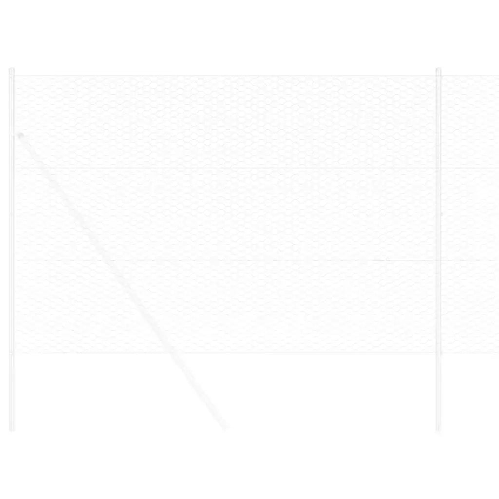 Recinzione Esagonale Argento 1,6 x 10 m Acciaio zincato 42005659
