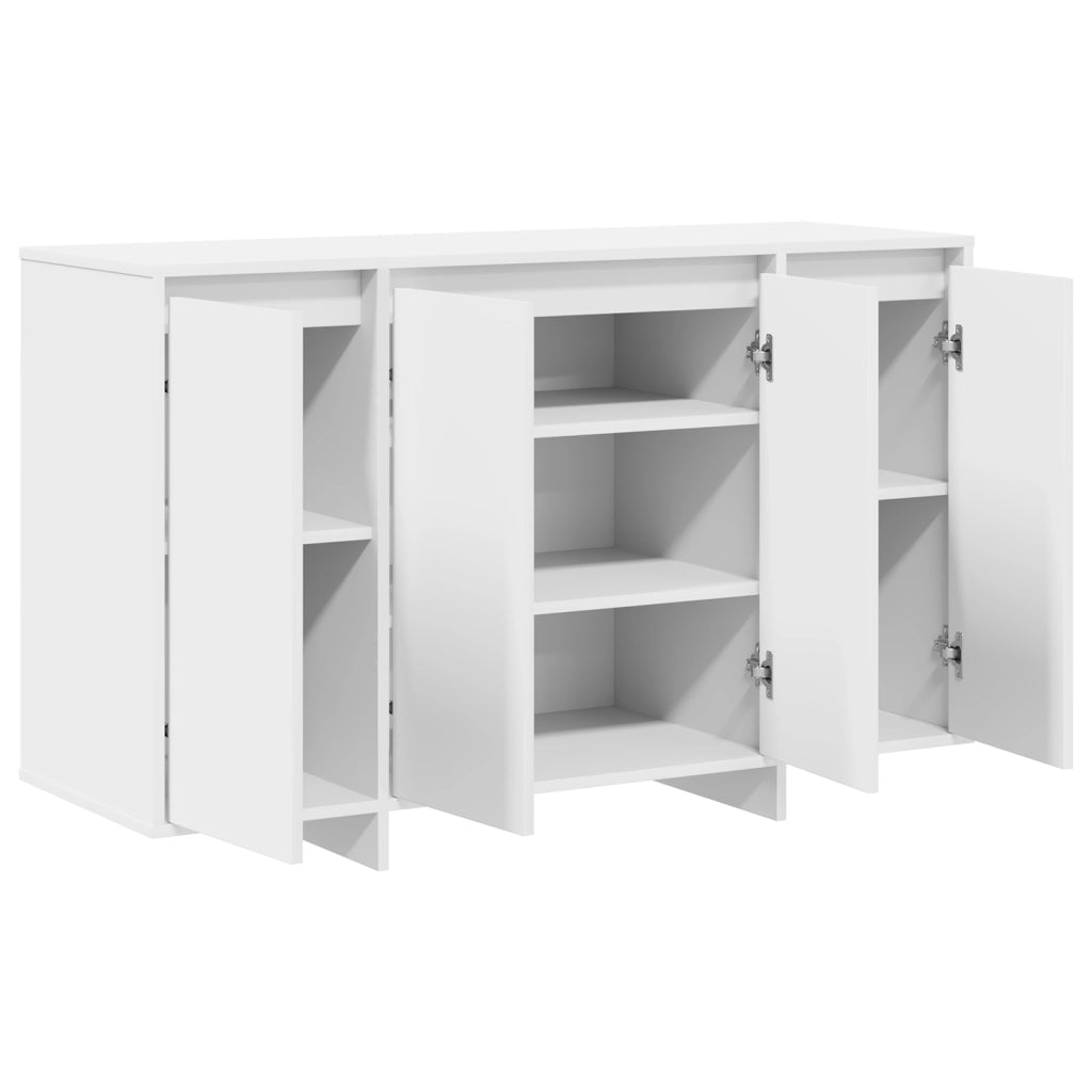 Credenza Bianco 120 x 41 x 75 cm Legno multistrato 3333896