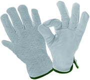 GUANTI IN PELLE BOVINO DORSO IN CROSTA tg. 11 10.00 paia