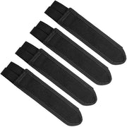 Cinturini per bicicletta adattabili - Antiscivolo - Doppia adesiva - 4 pezzi - Nylon - Duraturo - Cinghia per pedali della bicicletta