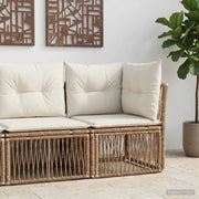 Unità divano angolare Beige polyrattan 42026712