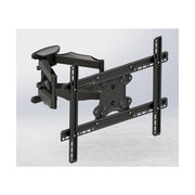 Tecno staffa per tv doppio snodo universale nero 23/65 st011 - 35.11