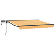 Cornice per Tenda Manuale con LED Sabbia 3,5 x 2 m 3425728