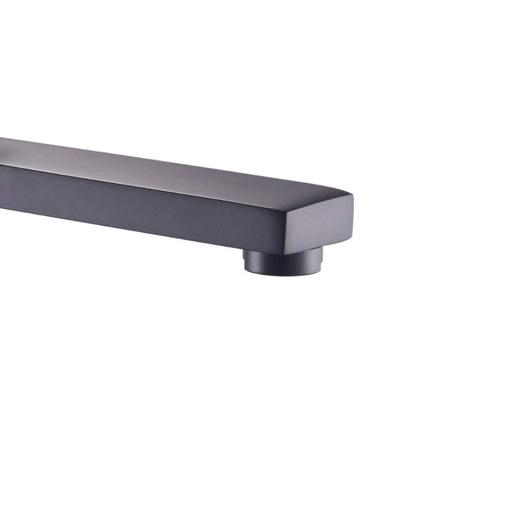 Ogomondo miscelatore rubinetto lavabo appoggio purple bocca alta nero black *** confezione 1