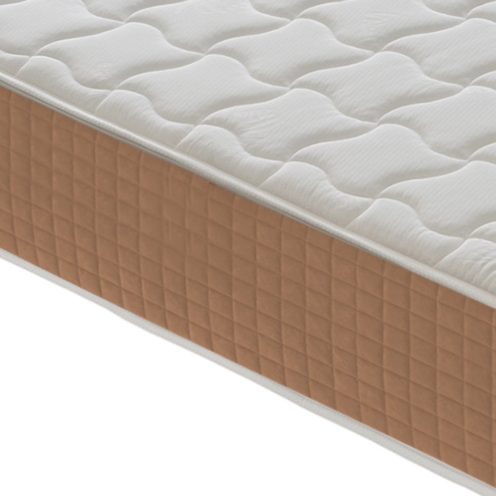 Materasso Singolo 90x200 in memory foam, altezza 20 cm, 5 cm di memory foam, 7 zone di comfort