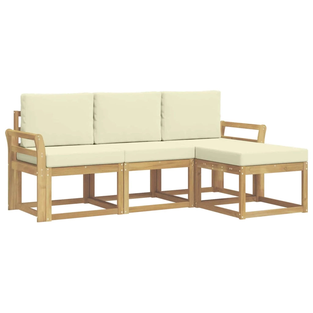 Set di divani da esterno 4 pz 3387454