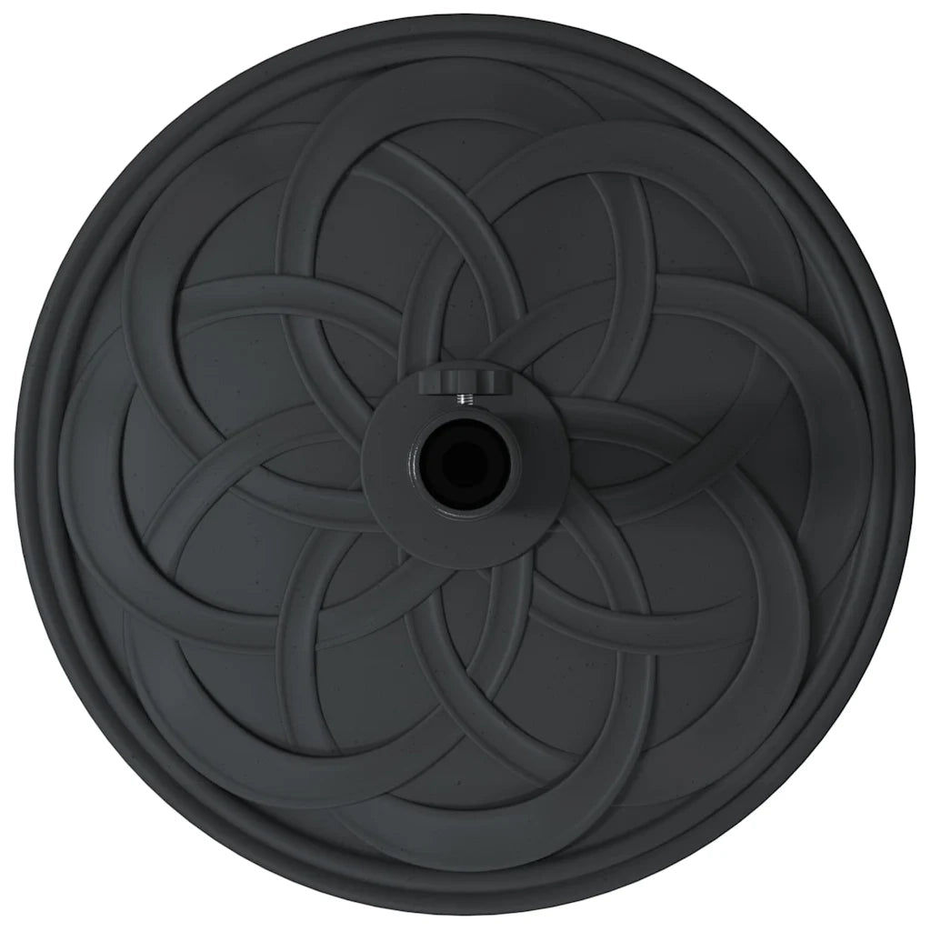 Base per ombrellone Art d¨¦co Nero ? 45 x 39,5 cm Ferro CFW1416419
