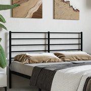 Testiera di Ricambio in Metallo Nero 160 cm 352354