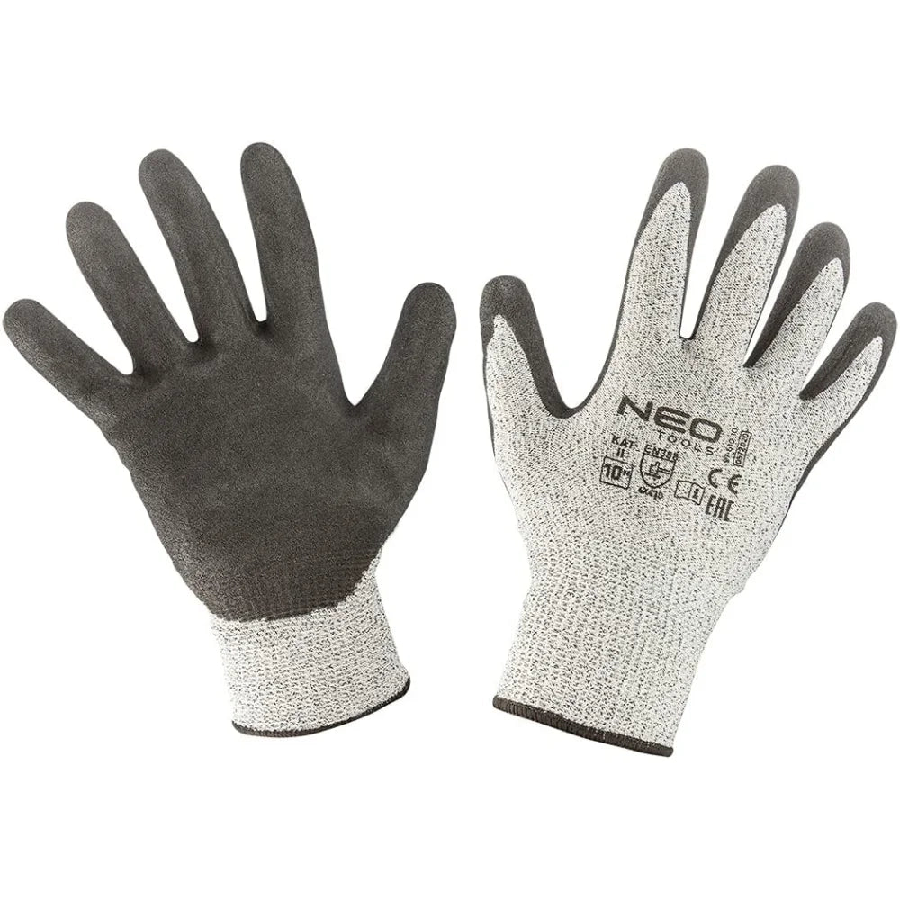 Topex 97-610-10 guanti da lavoro antitaglio in nitrile 4x43d m ds
