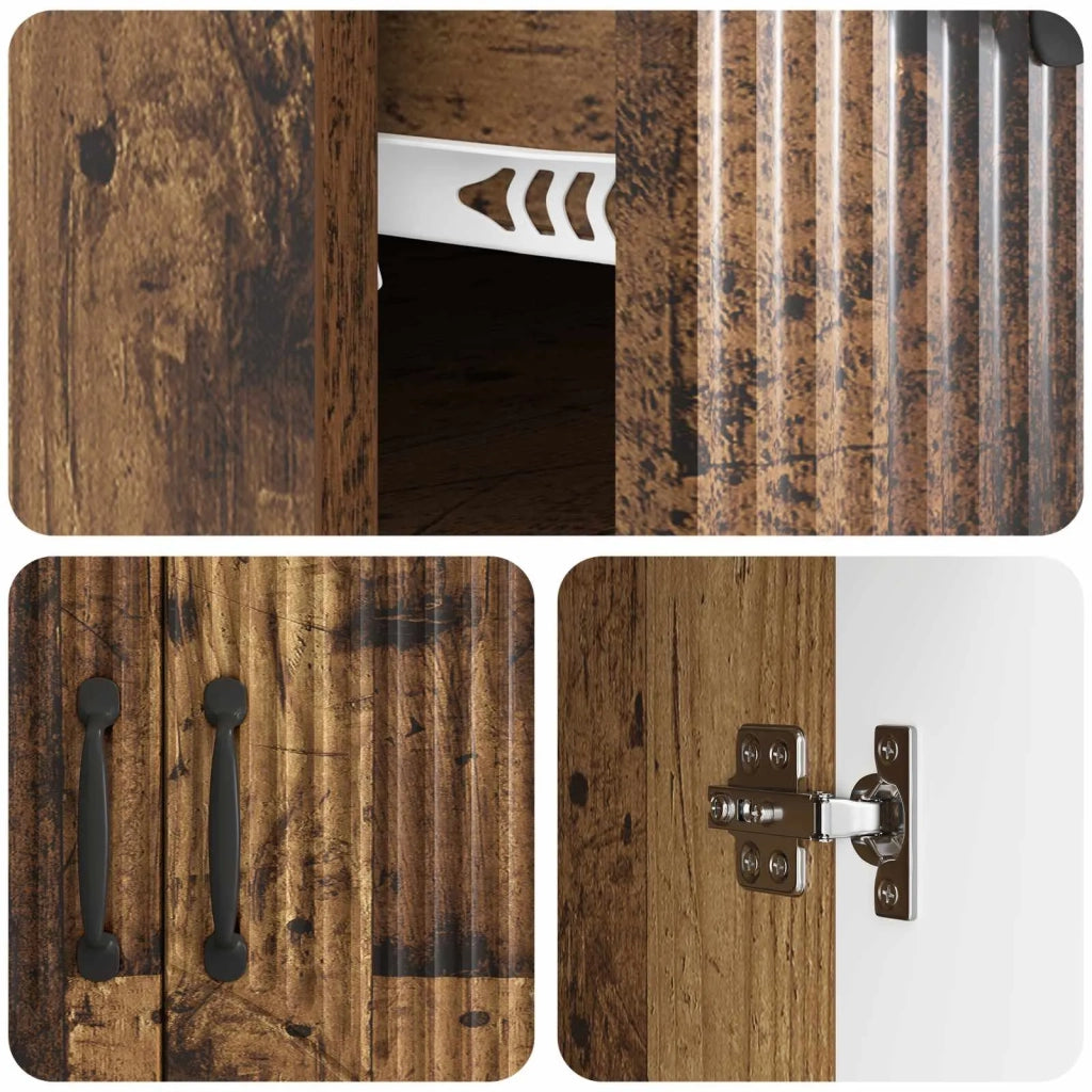 Credenza Legno antico 66 x 34,5 x 87 cm Legno ingegnerizzato
