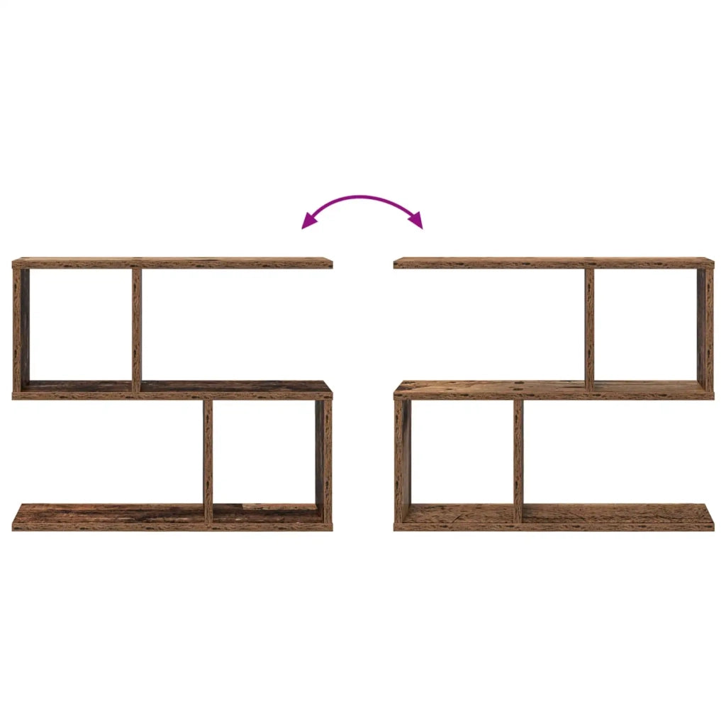Scaffale da parete Legno antico 60 x 12 x 50,5 cm 8012258