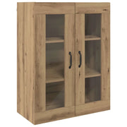 Mobile contenitore moderno e funzionale a parete 69 x 34 x 90 cm legno composito marrone 02_0052474