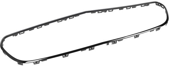 Grille-Omlijsting Glanzend Nero - Grillframe/omlijsting - Installazione Facile - Miglioramento Estetico - Numero di Riferimento OE 2138850200 - Costruzione di Alta Qualità