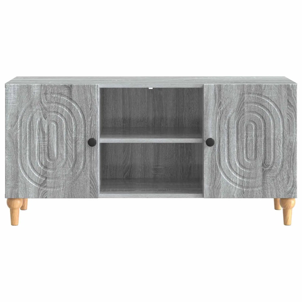 Mobile TV Grigio Sonoma 102 x 34,5 x 50 cm Legno ingegnerizzato 894241