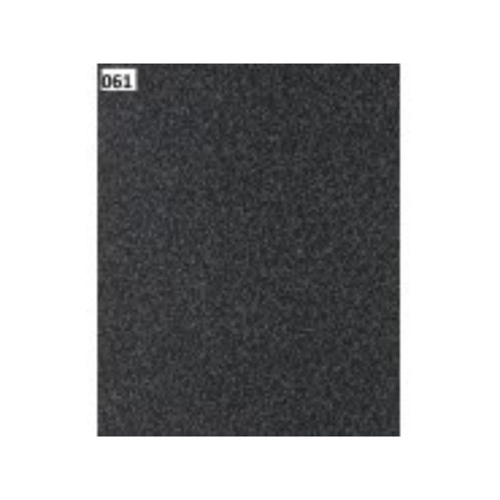 Alzatina triangolare in pvc rivestita in carta colore nero selenio