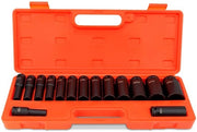 Set di chiavi a stella 15 pezzi - Set di chiavi a stella 10-32 mm - Acciaio CrMo di alta qualità - Cassetto in plastica - Robusto e resistente alla corrosione - Per settore automobilistico - Set di chiavi a stella a sfera