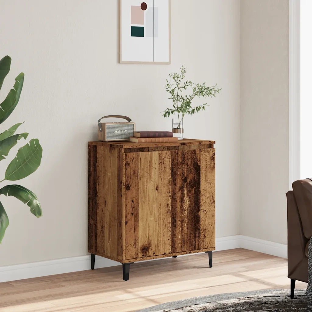 Credenza Legno Vecchio 60x35x70 cm in Legno Multistrato