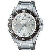 CASIO COLLECTION Mod. DIVER DATE 200M - ARGENTÉE
