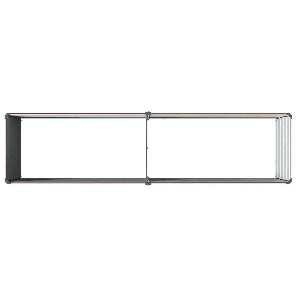 Letto rialzato da giardino Marrone 160 x 40 x 55 cm 8006245