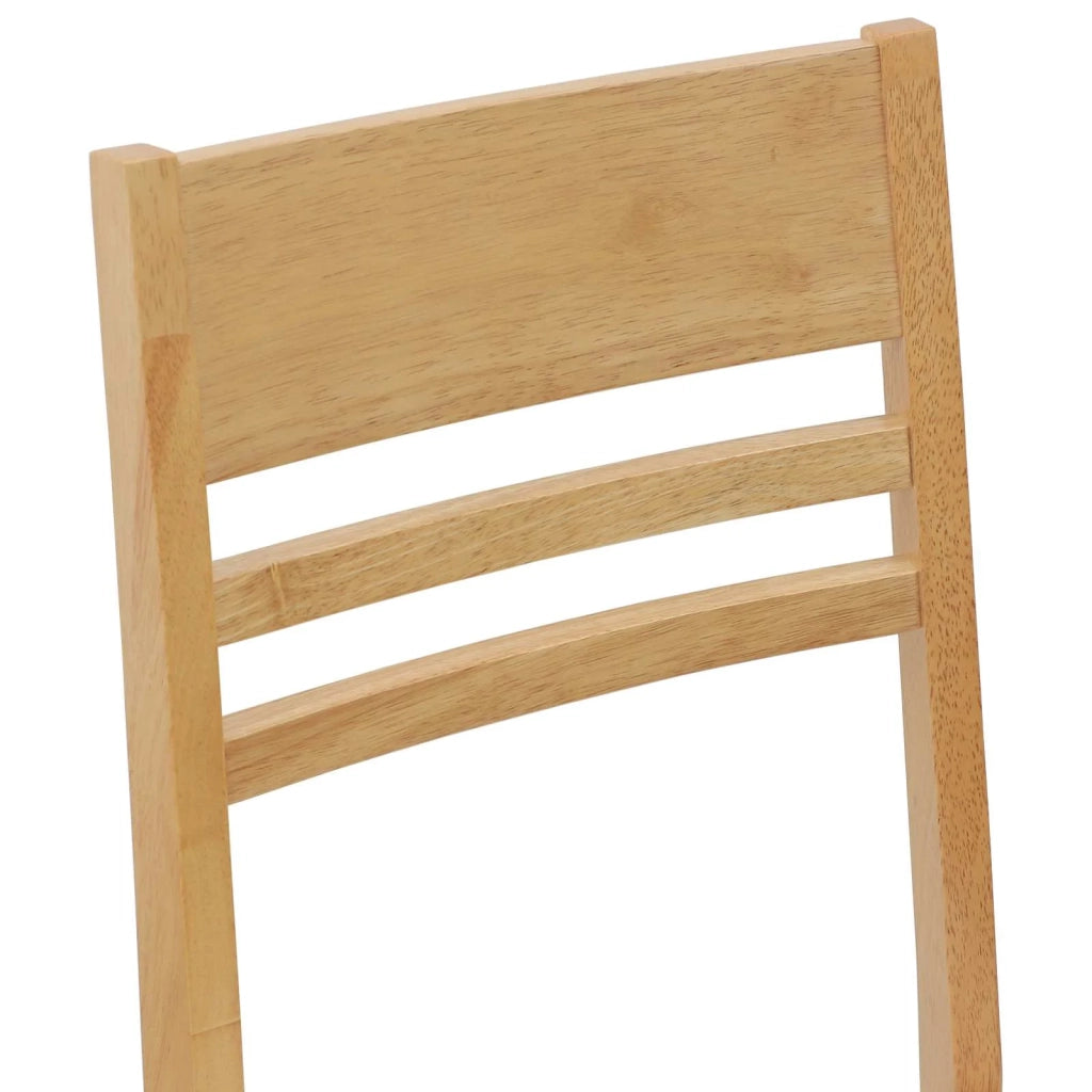 Sedie da pranzo 2 pcs Naturale 43 x 54 x 89 cm