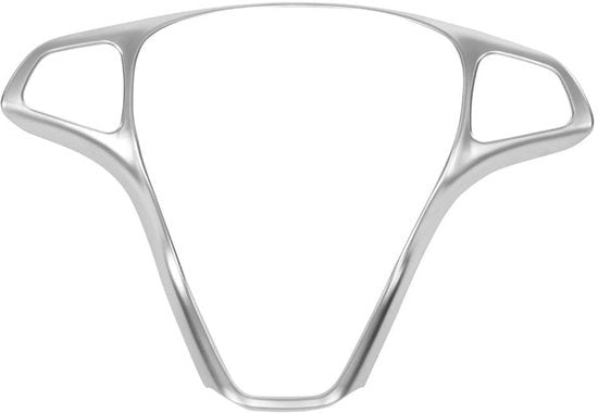 ONF3 - Kit di Finitura per Volante - Migliora la Comodità di Guida - Argento - Design Stilistico - Adatto per Vito W447 2014-2017 - Qualità Premium
