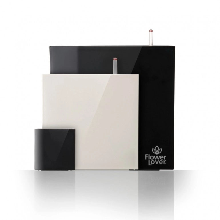 Vaso CUBICO 9x9x9 cm, con sistema di auto-irrigazione