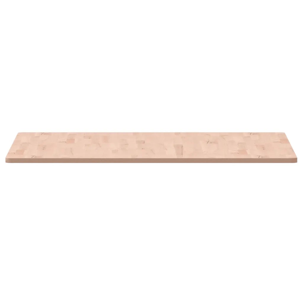Piano per Tavolo | Superficie Tavolo | Piano Scrivania 90x90x1,5 cm Quadrato Legno Massello di Faggio