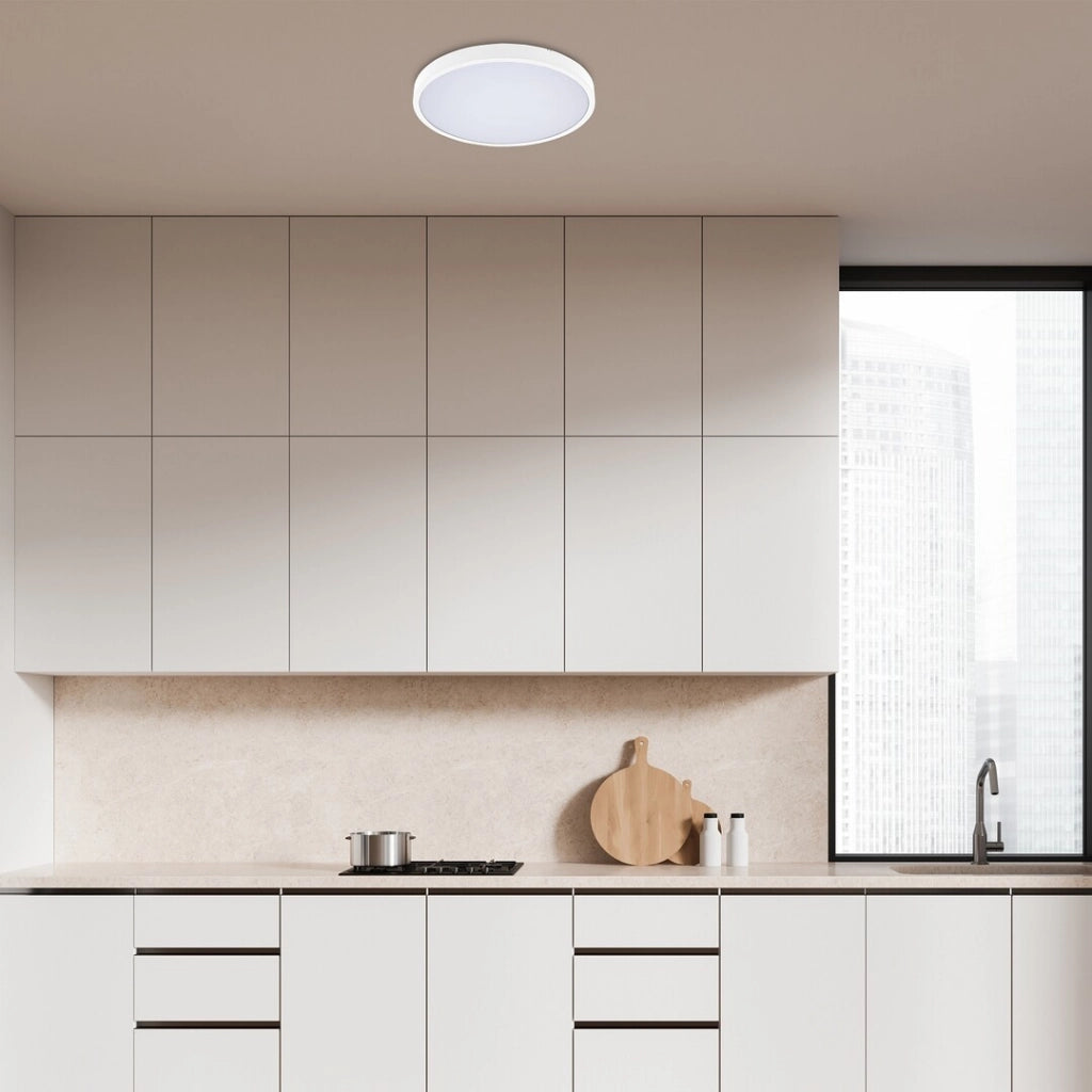 Plafoniera bagno LED Rabalux Alenzo Ø35 24W IP44 CCT