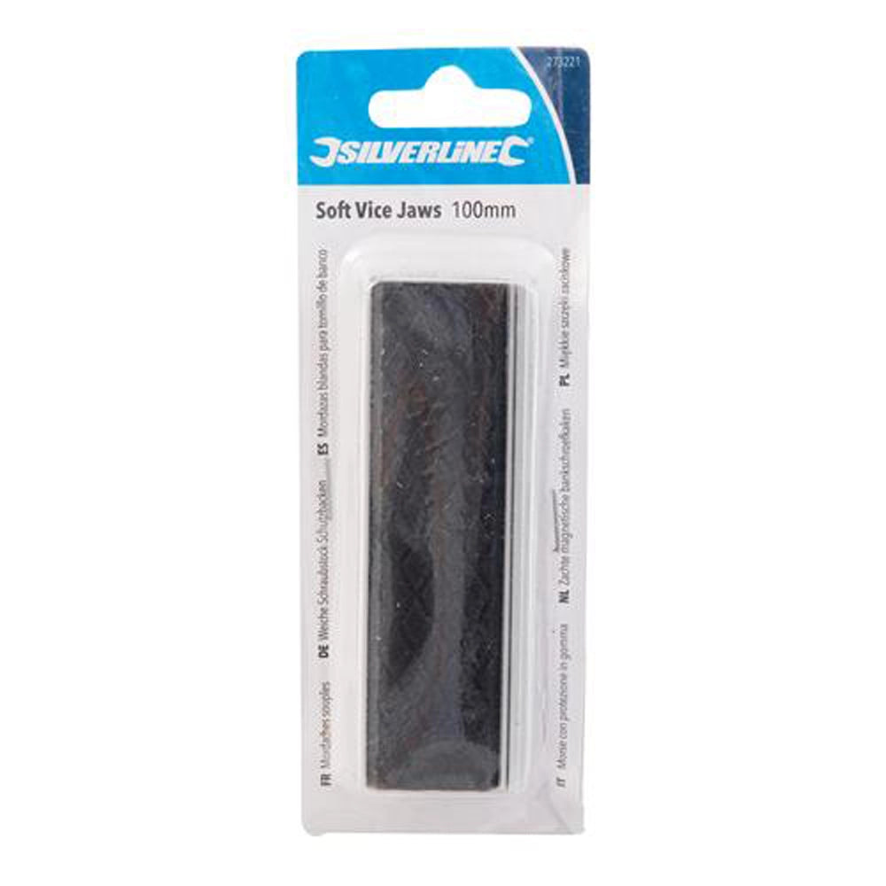 GANASCE DI PROTEZIONE MAGNETICHE PER MORSA 100mm GOMMA 273221 SILVERLINE