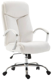 Sedia ufficio VAUD XL in similpelle bianco