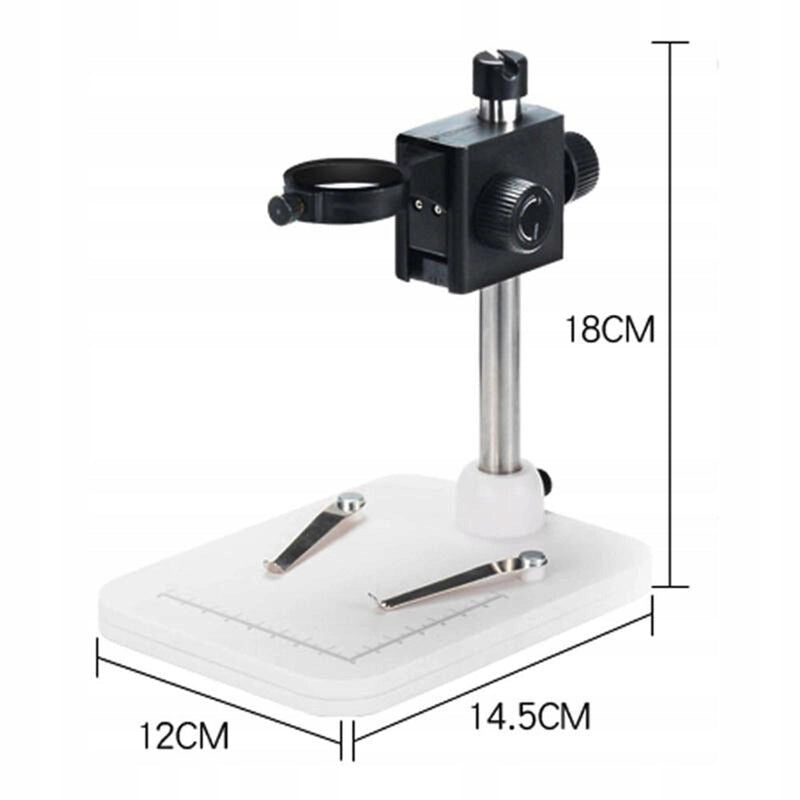 Microscopio Digitale DM4-Z01B019 – Schermo LCD 4,3" | Ingrandimento 50X-1000X, 8 LED Regolabili