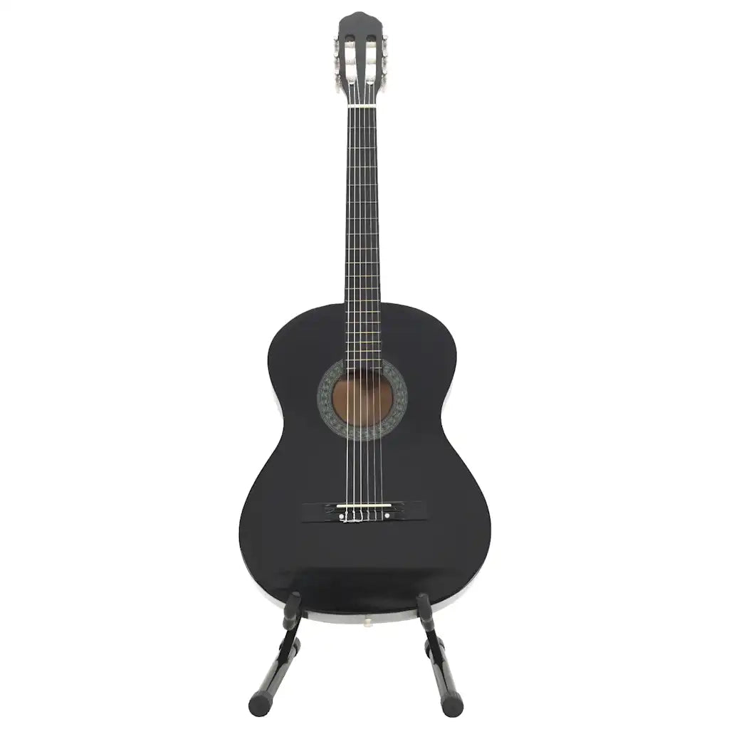 Set Chitarra Classica per Principianti 12 pz Nera 4/4 39" CFW1441406