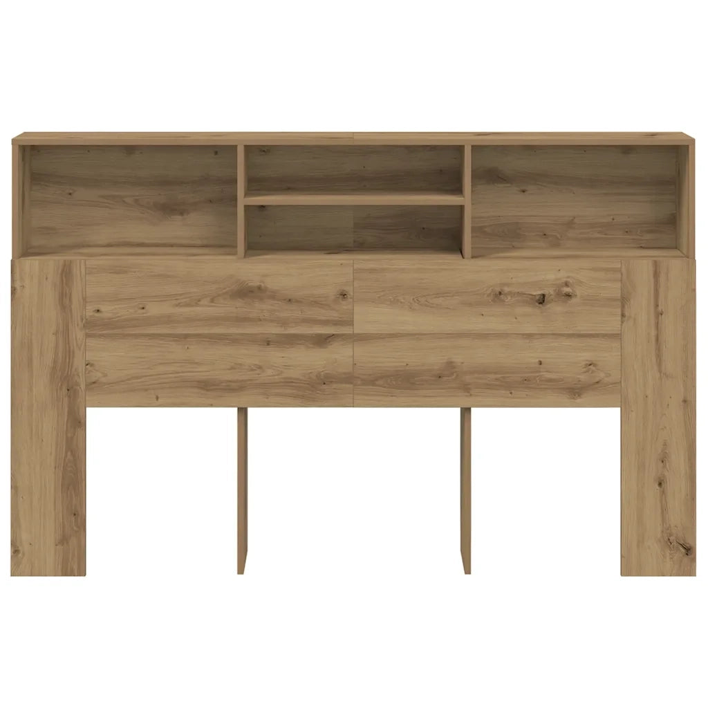 Testiera con Contenitore Artigianale 160x19x103,5cm Multistrato 856871