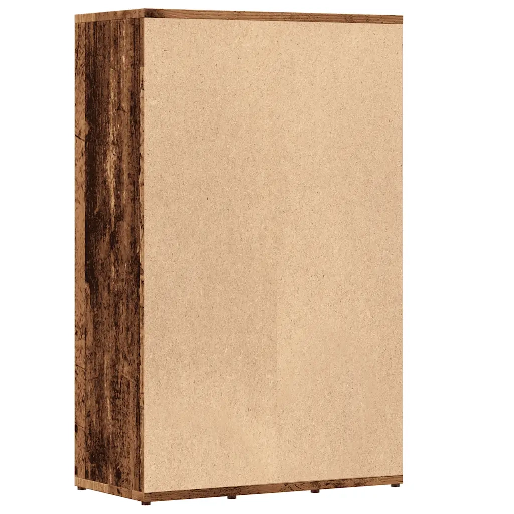 Libreria Legno Antico 50x25x80 cm in Legno Multistrato 855780