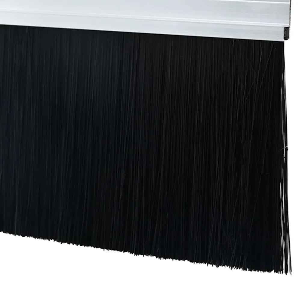 Spazzole per porte autoadesive 2 pz Argento 100 cm CFW5732332