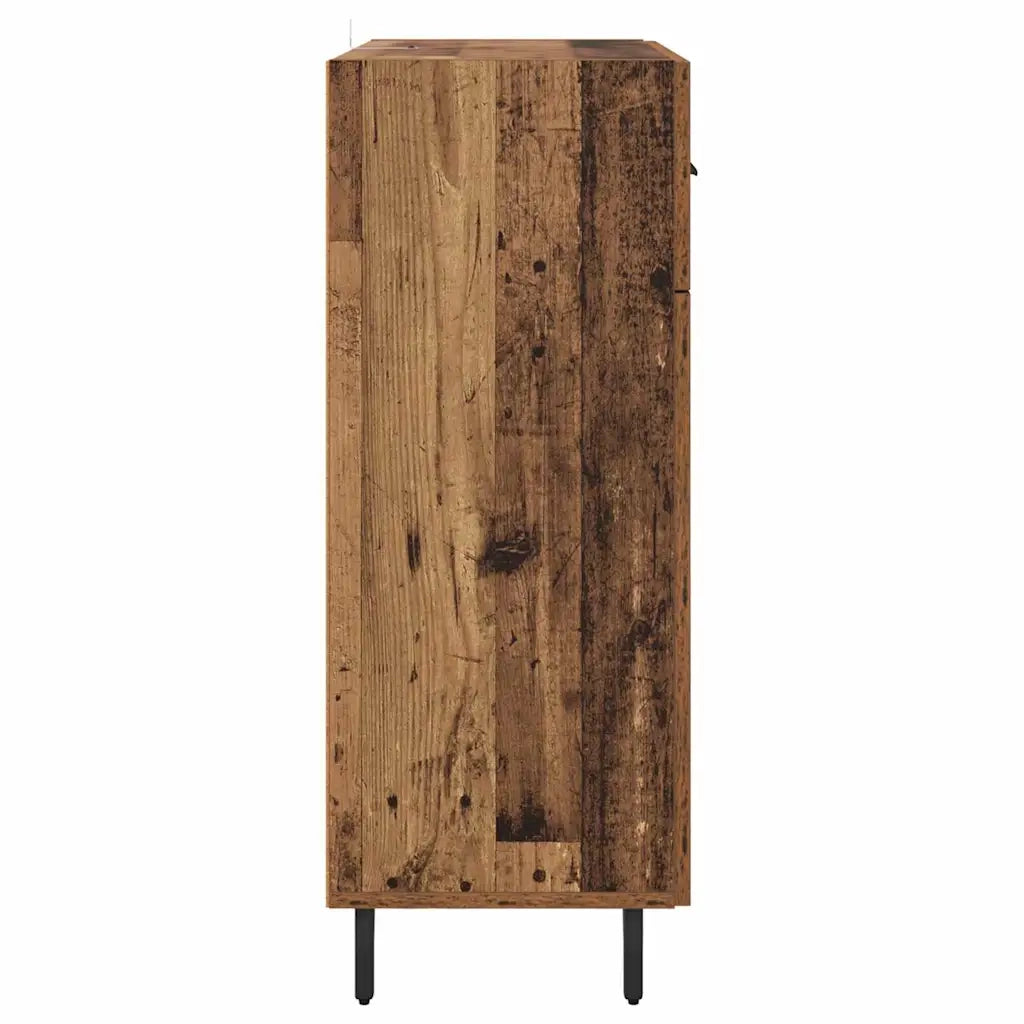 Credenza-Buffet-Armadio da cucina Legno vecchio 69,5 x 34 x 90 cm Legno multistrato 848042