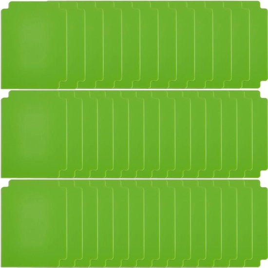 Verdinator per carte da collezione, verde - Contenitore per la sorta delle carte da gioco - Scatola per il mazzo di carte da gioco con 40 fogli