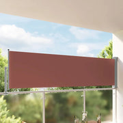 Tenda Laterale Retrattile per Patio 100x300 cm Marrone 48340