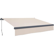 Tenda da Sole Retrattile Manuale con Manovella ¨C Xylo ¨C Crema 295x200 cm Protezione UV