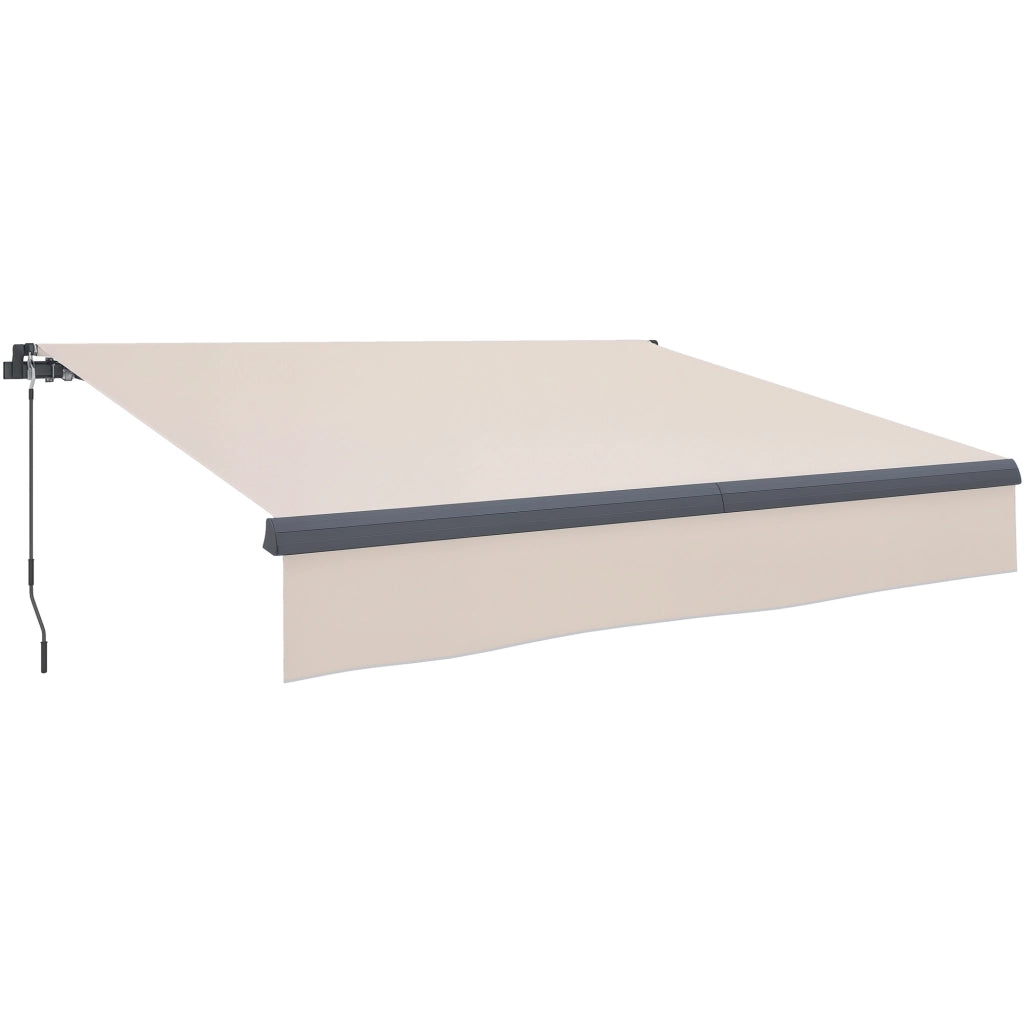 Tenda da Sole Retrattile Manuale con Manovella ¨C Xylo ¨C Crema 295x200 cm Protezione UV