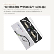 Strumento di Marcatura per Linee Professionale - Linea di Posizionamento - Strumento per la Creazione di Wenkbrauwen - Cavo di Mappatura - Attrezzo per Wenkbrauwen Ssimmetriche - Duraturo e Sicuro per la Pelle - Strumento di Tracciatura per Wenkbrauwen