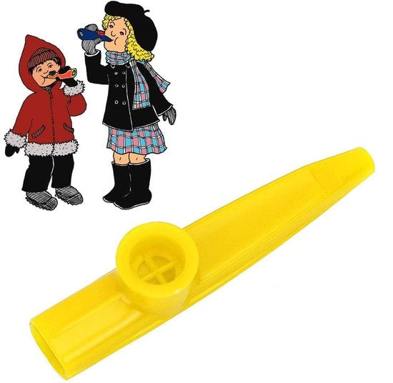 Mini Kazoo Blaasinstrument con Membrana - Leggero e Portatile - Sicuro e Duraturo