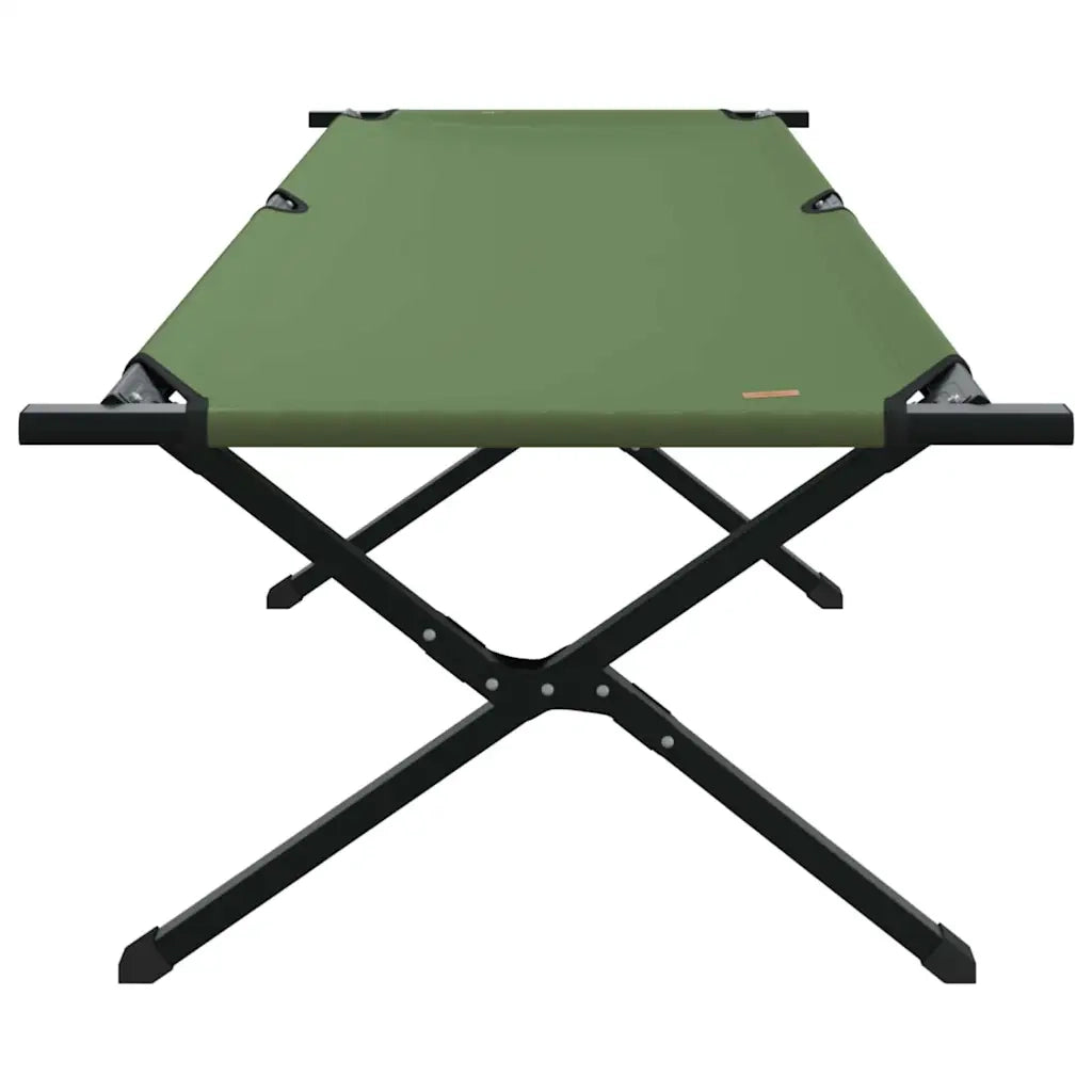 Letto da campeggio pieghevole 2 pcs Verde 210 x 80 x 46 cm 42003196