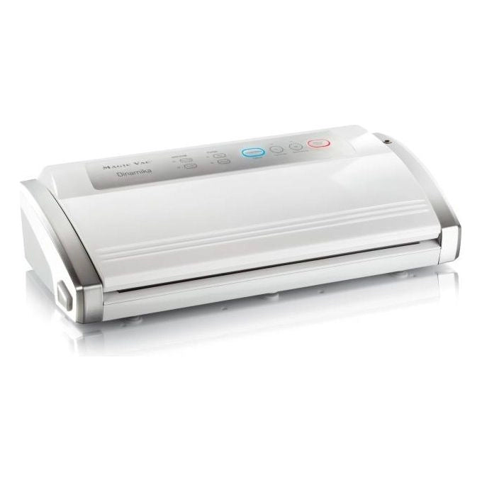 Magic Vac Dinamika macchina per sottovuoto 800 mbar Argento, Bianco