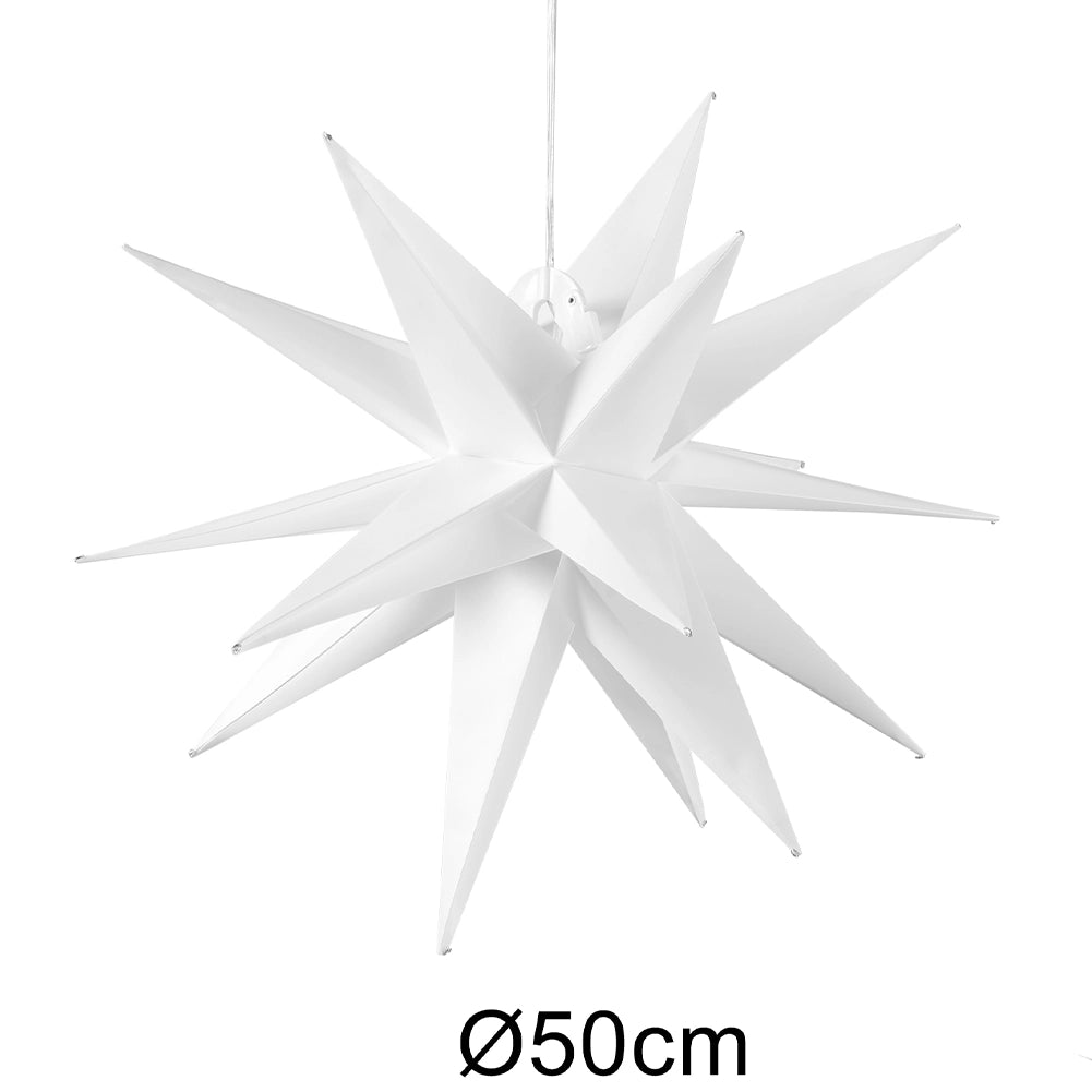 Stella Luminosa Natale Soffitto 50cm LED RGB Usb con App e Musica Sincronizzata