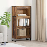 Armadio per Libri Legno vecchio 60 x 30 x 121 cm