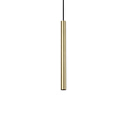 Lampada A Sospensione Look 1 Luce Led Integrato Ottone Satinato 11.5W Ip20