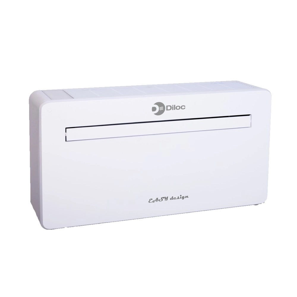 Condizionatore Senza Unità Esterna Diloc Easy Design 14 HP 10000 Btu R-290 Wi-Fi Integrato