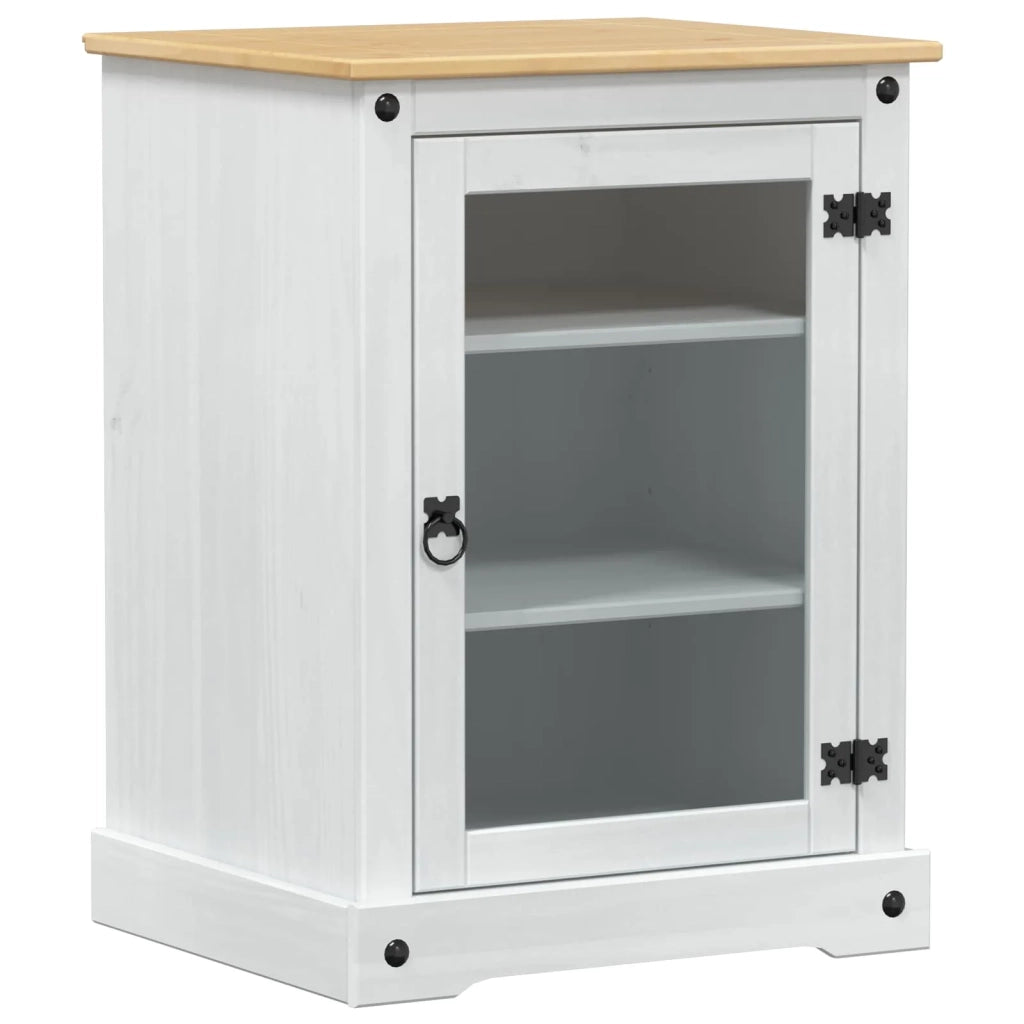 Mobile HiFi Bianco 60 x 50 x 82 cm Pino massello 42024948