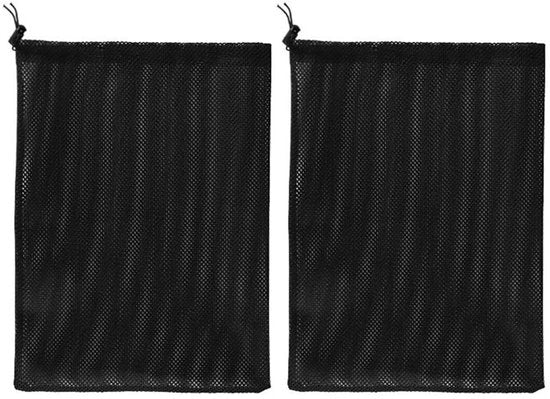 Set di filtri per pompa acqua - 2 pezzi - Nero - 41 x 31 cm - Sacchetto filtro